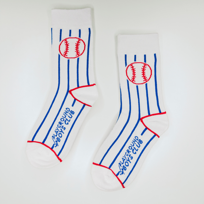 Single Crew Sock Baseball