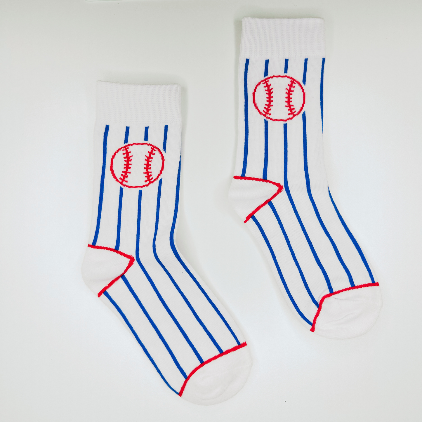 Single Crew Sock Baseball