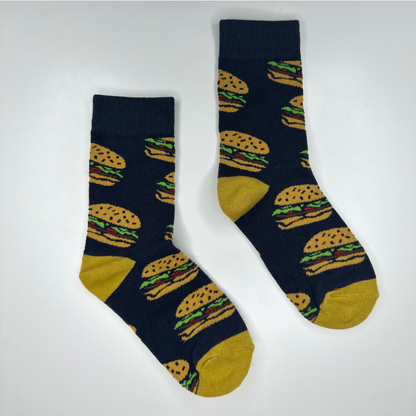 Kids Hamburger Crew Single Sock