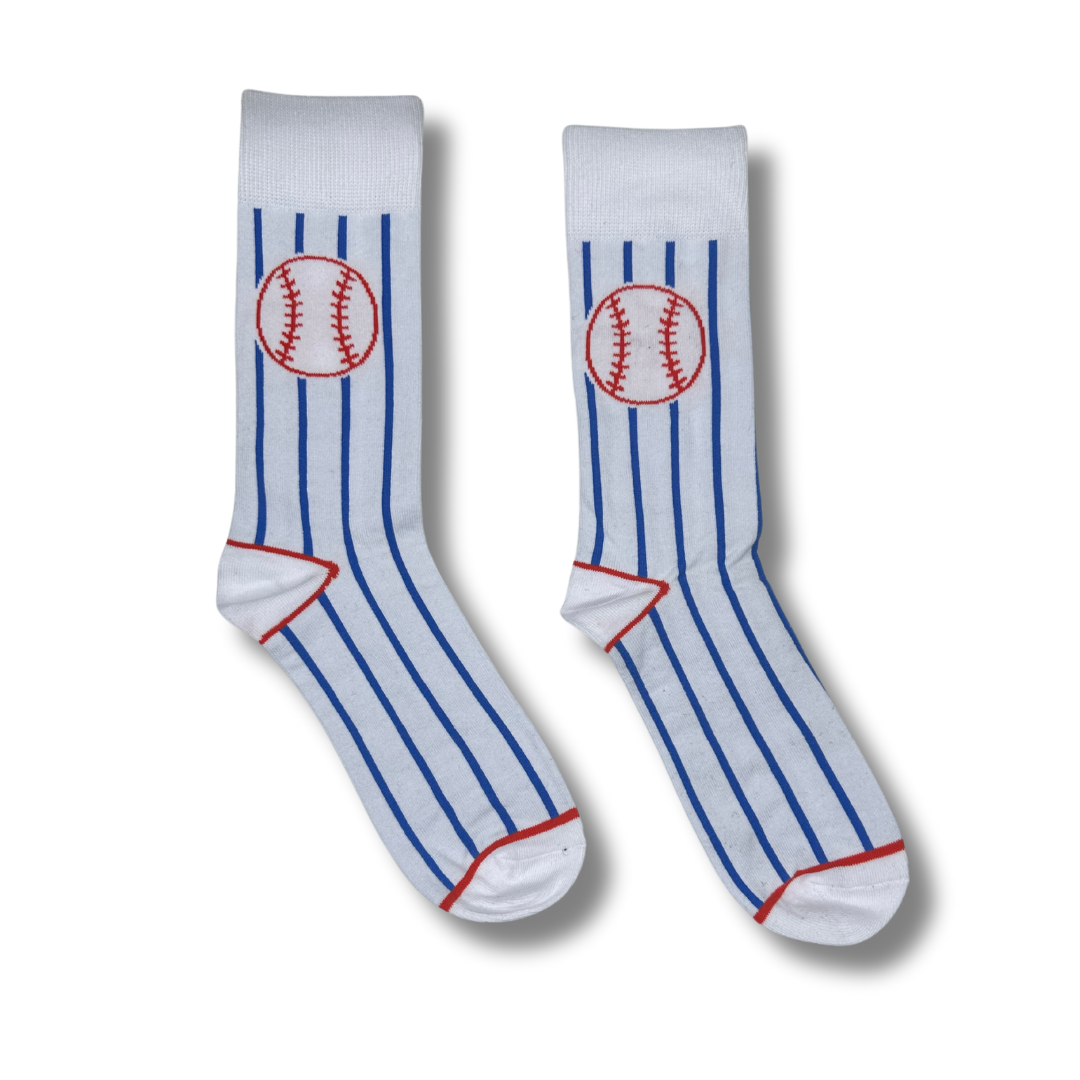 Kids Ages 10 - 18 Baseball Me Crew Single Sock