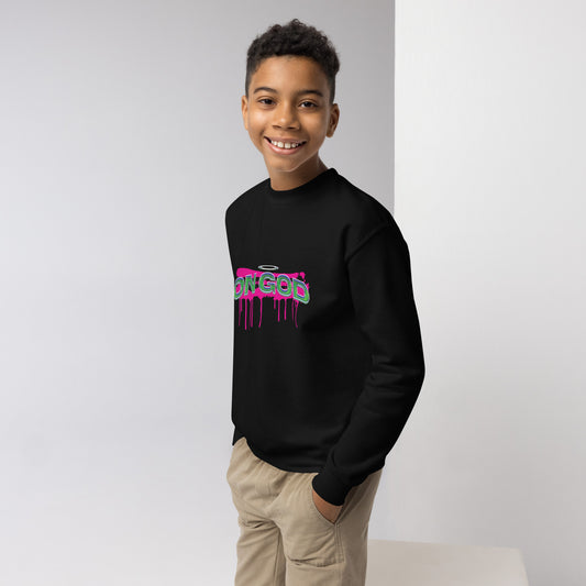 Youth crewneck sweatshirt