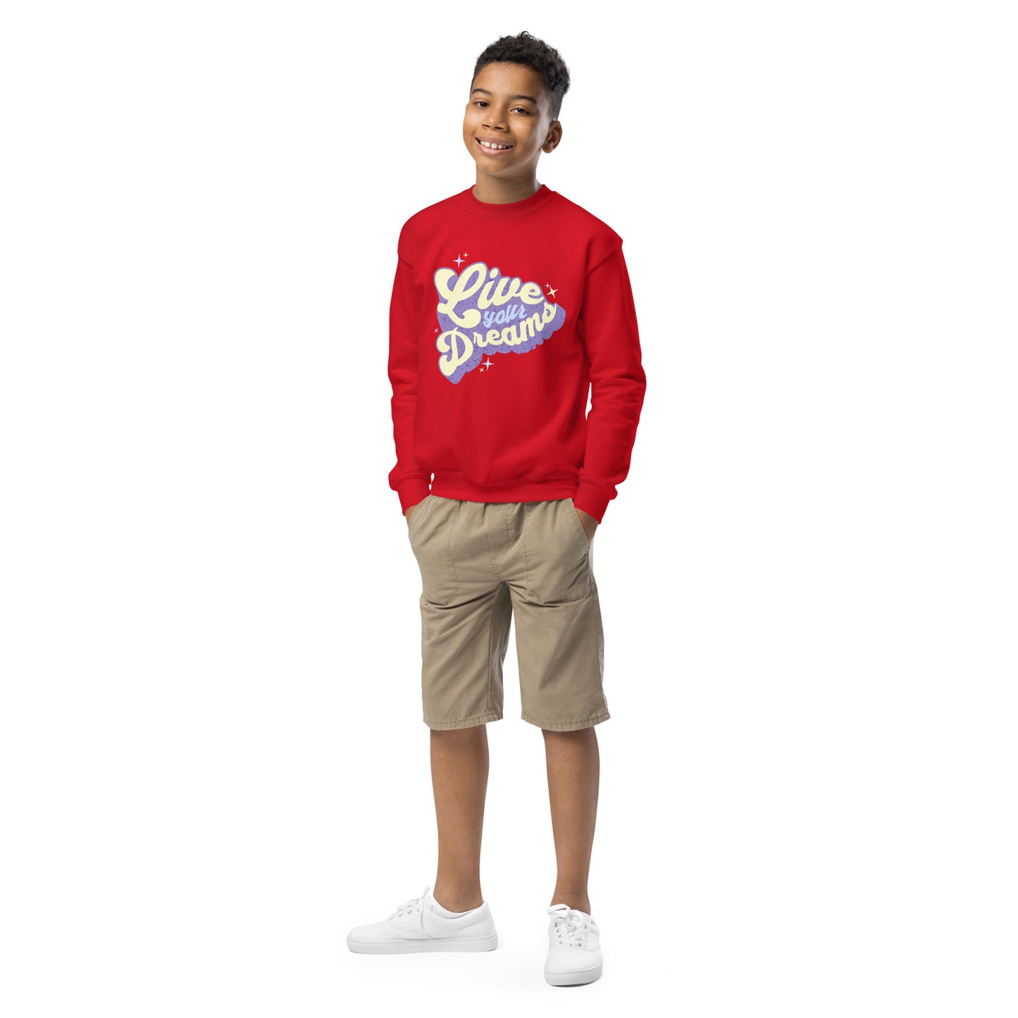 Youth crewneck sweatshirt