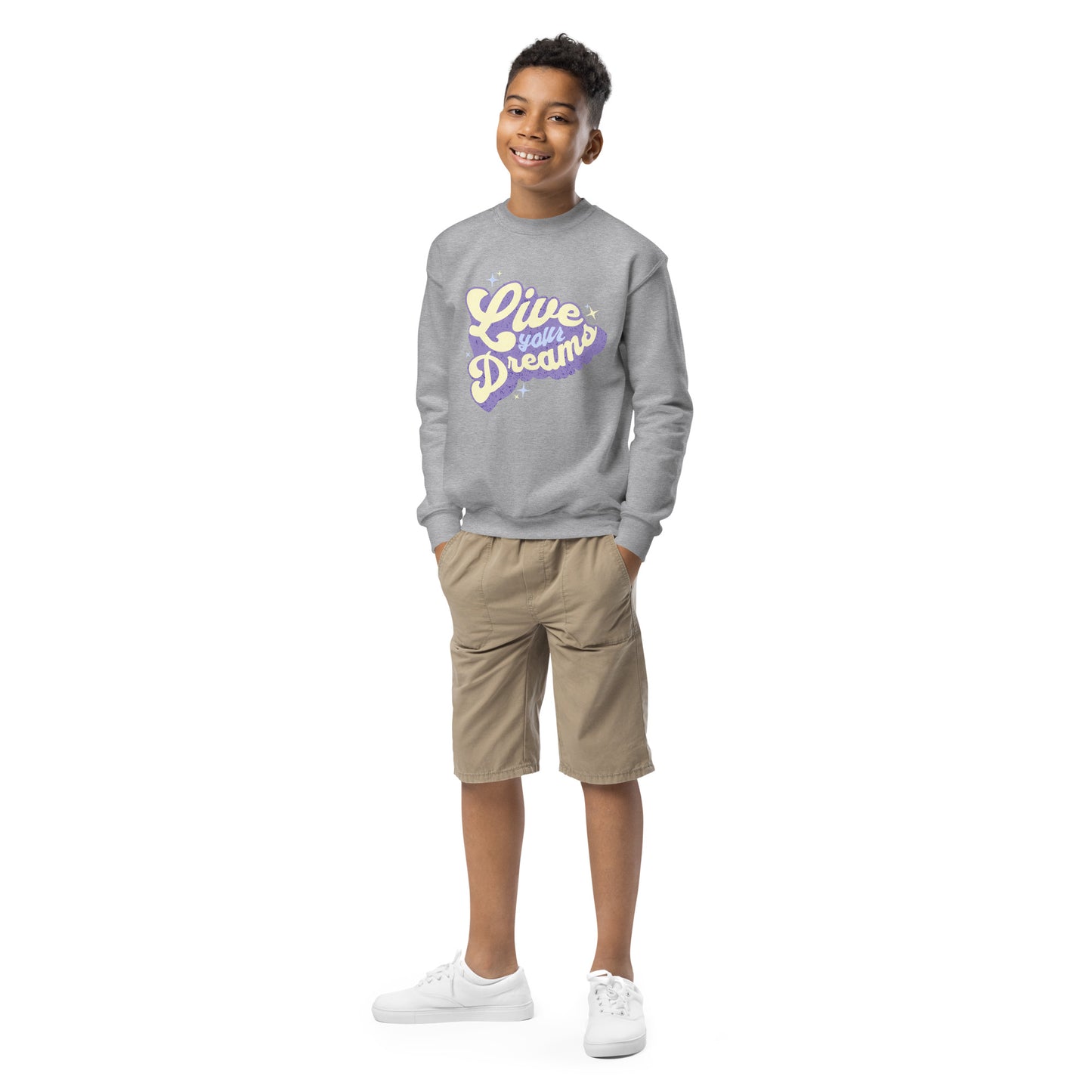 Youth crewneck sweatshirt