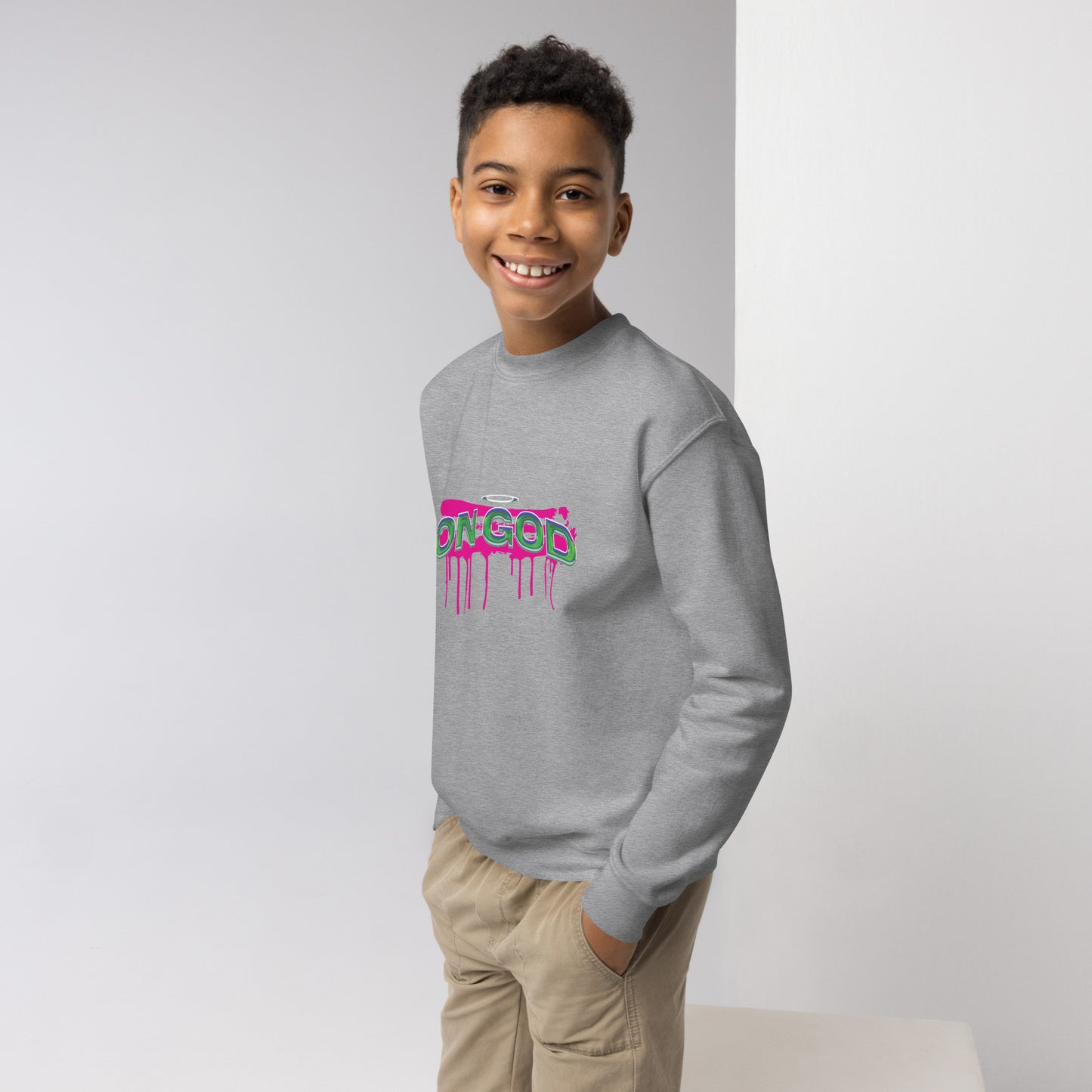 Youth crewneck sweatshirt