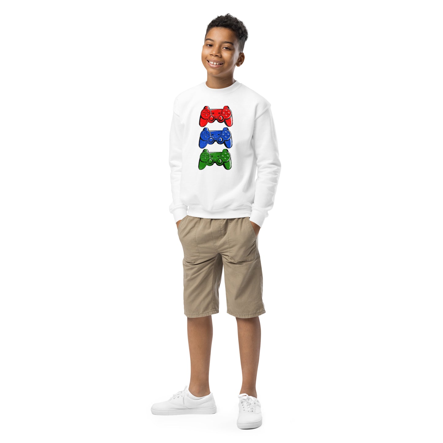 Youth crewneck sweatshirt