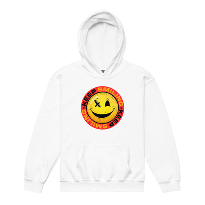 Keep Smiling Youth heavy blend hoodie