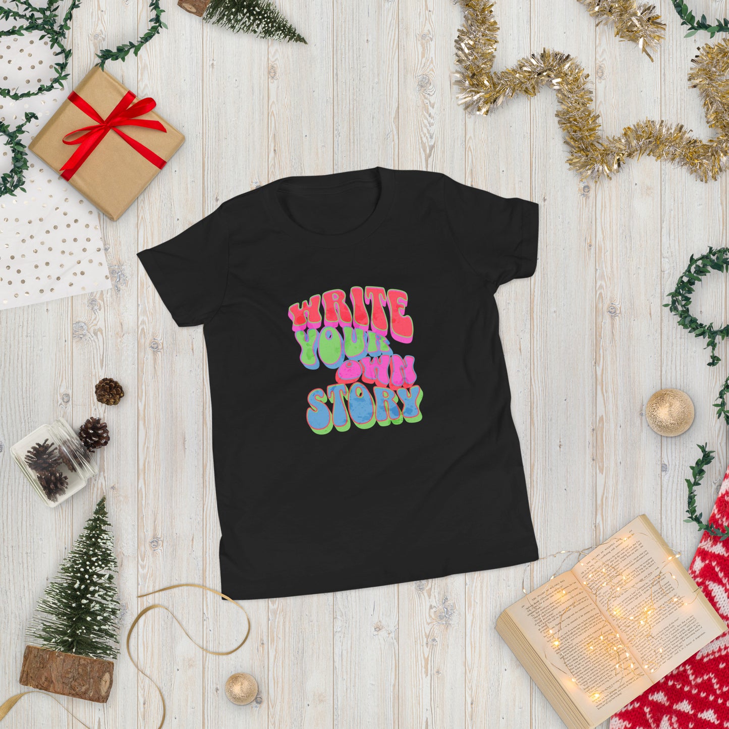 Write your own story Youth Short Sleeve T-Shirt