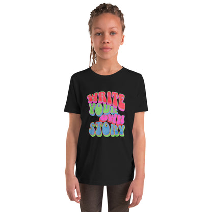 Write your own story Youth Short Sleeve T-Shirt