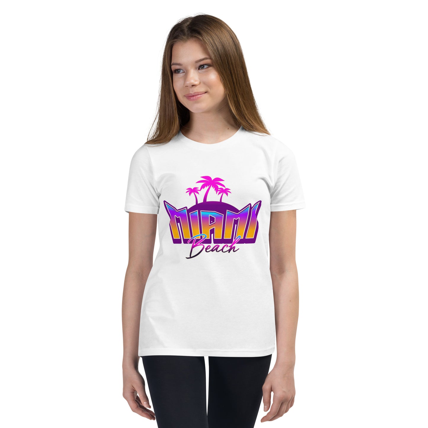 Miami Beach Youth Short Sleeve T-Shirt