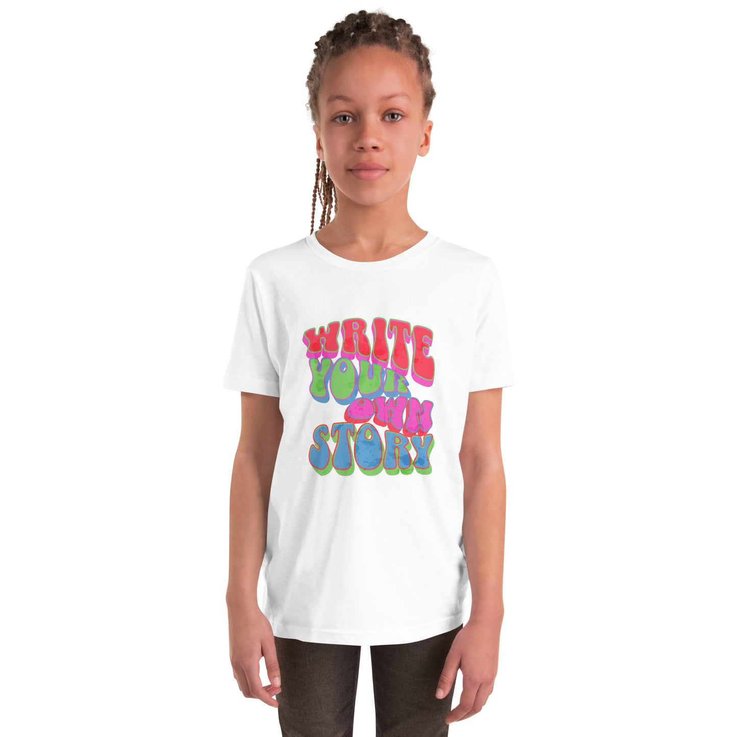 Write your own story Youth Short Sleeve T-Shirt